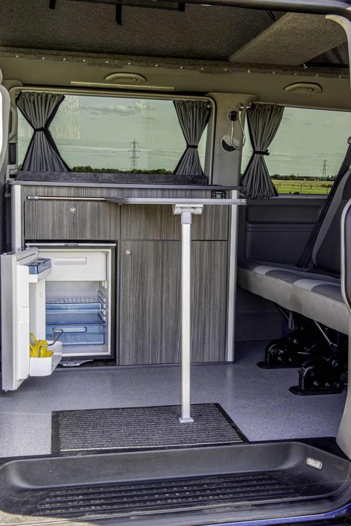 vw t5 full width bed conversion